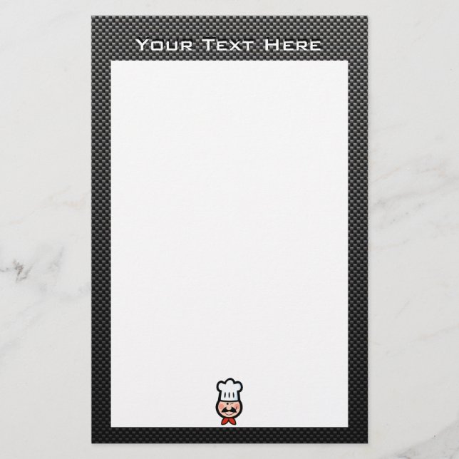 Papeterie Chef élégant (Devant)