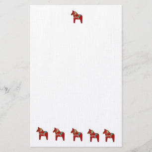 Papeterie Chevaux Red Dala