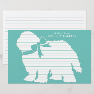 Papeterie Chien de mouton Chien de mouton vieux anglais Chie