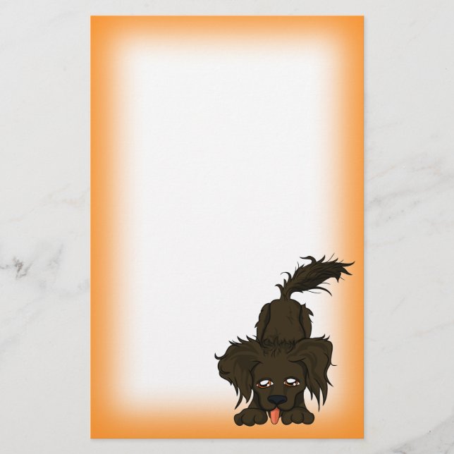 Papeterie Chien poussiéreux (Devant)