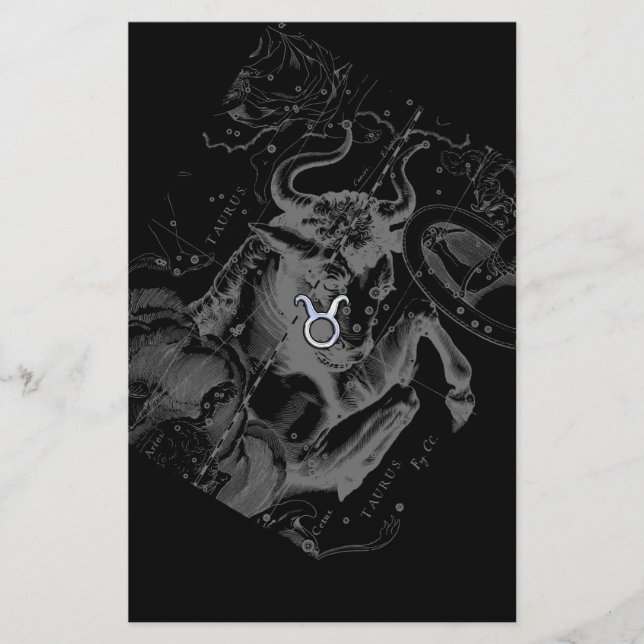 Papeterie Chrome comme Taurus Zodiac Connexion Hevelius (Devant)