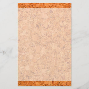 Papeterie Chunky Natural Cork Wood Grain Look