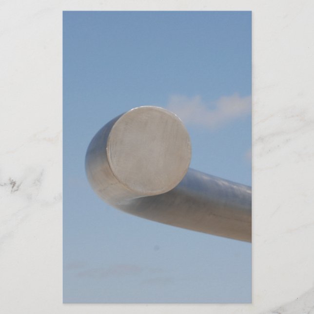 Papeterie Ciel bleu métallique (Devant)