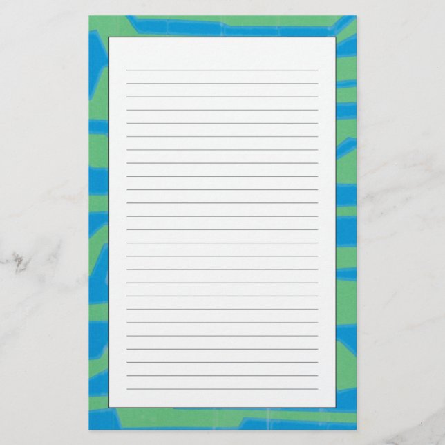 Papeterie Circuit V moderne (Devant)