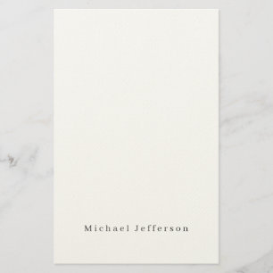 Papeterie Classique Créatif Branché Noir & Blanc Minimaliste