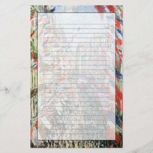 Papeterie Claude Monet | la rue Montorgueil, Paris (Devant)