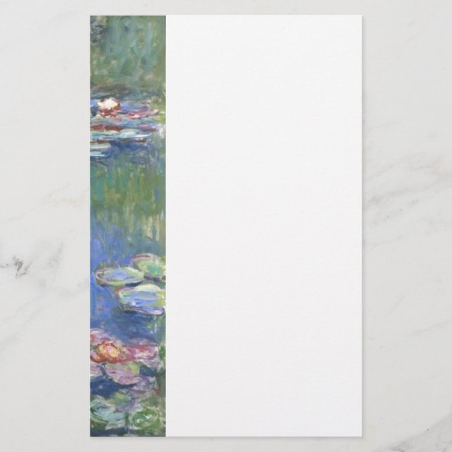 Papeterie Claude Monet // Nappes d'eau (Devant)