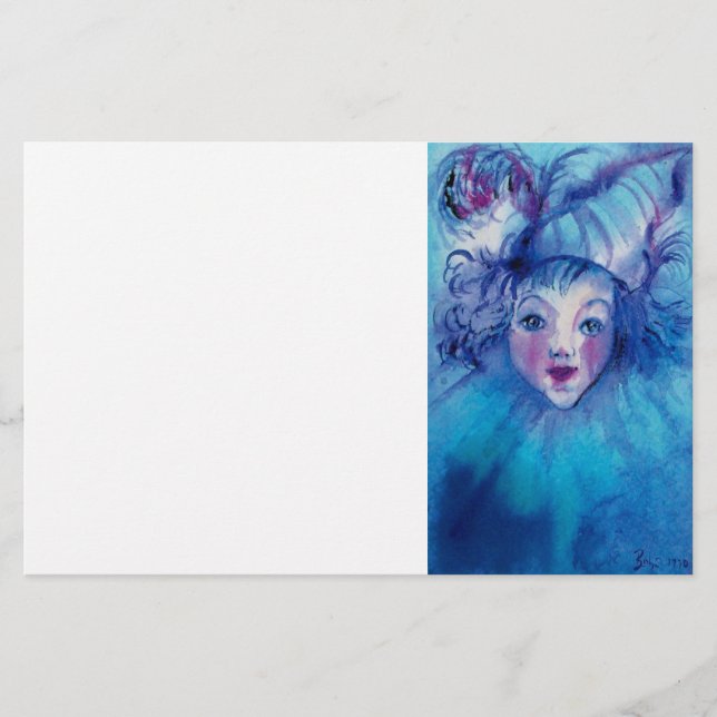 PAPETERIE CLOWN EN BLEU (Devant)