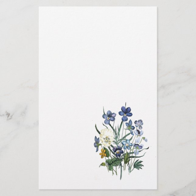 Papeterie Collection de fleurs (Devant)