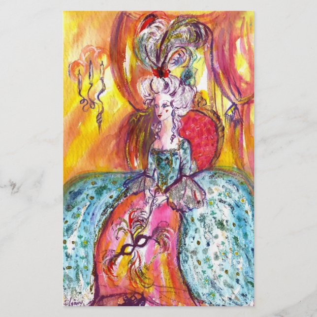 Papeterie COLOMBINA / Masques vénitiens (Devant)