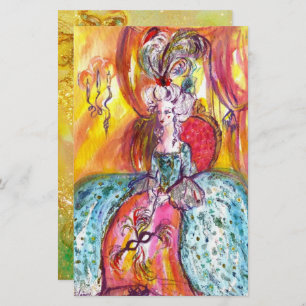 Papeterie COLOMBINA / Masques vénitiens Masquerade Masques P