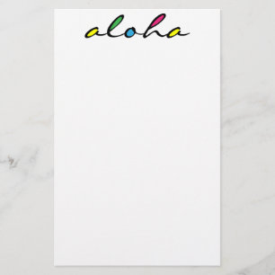 Papeterie coloré ALOHA