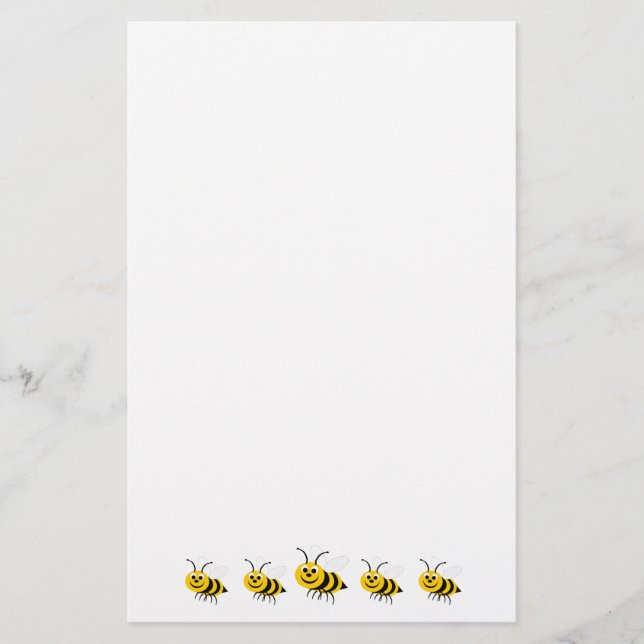 Papeterie Conception d'abeille (Devant)
