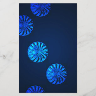 Papeterie Conception Irlandaise Cristal Bleu