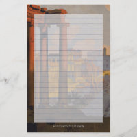 Conception Vintage voyage du Forum Romain Lined