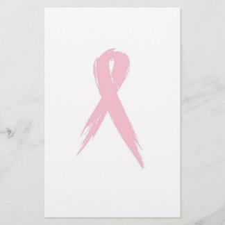 Papeterie Conscience de cancer du sein stationnaire