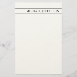 Papeterie Consultant en droit noir et blanc Profession