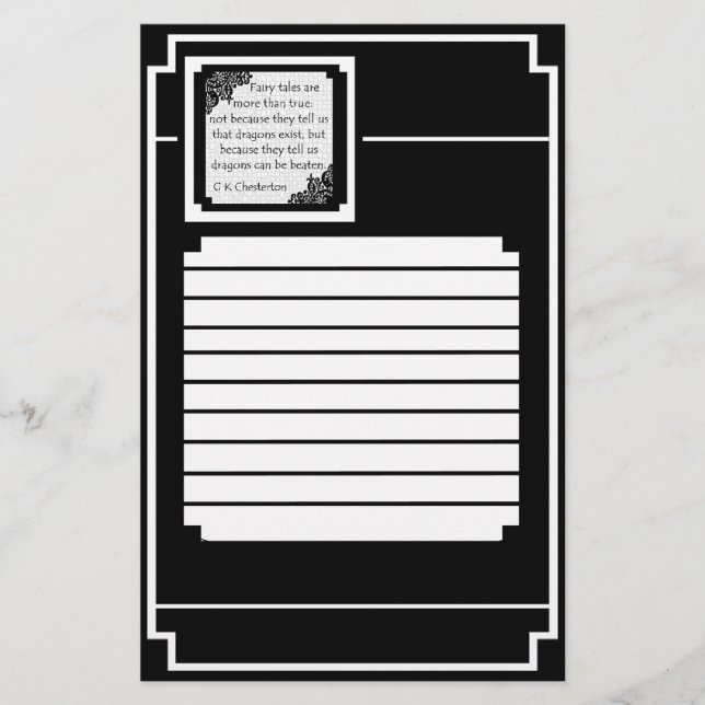 Papeterie Contes de fées… Stationnaire (Devant)