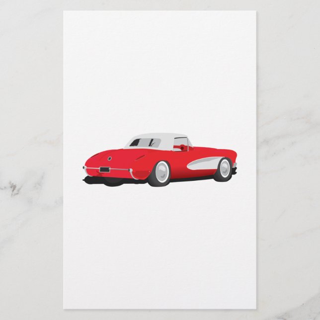 Papeterie Corvette 1959 (Devant)