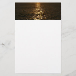 Papeterie Coucher du soleil sur l'eau Photographie de l'océa