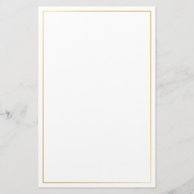 Papeterie Couleur personnalisée vide (Devant)