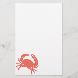 Papeterie Crabe de corail