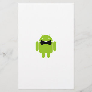 Papeterie Cravate Formelle Bow Android Robot Icon