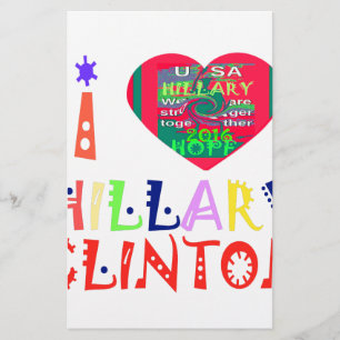 Papeterie Create You Own Inspirational Hillary Love