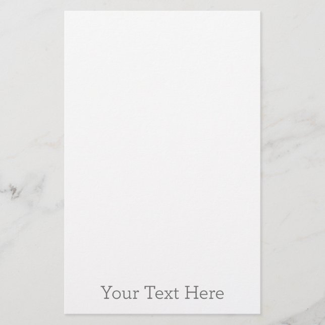 Papier à lettre, Taille  14 cm x 21,6 cm, Papier : Thin Matte Paper, Enveloppes: Aucun (Devant)