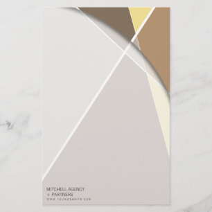 Papeterie Criss Cross Geometry Motif de style 