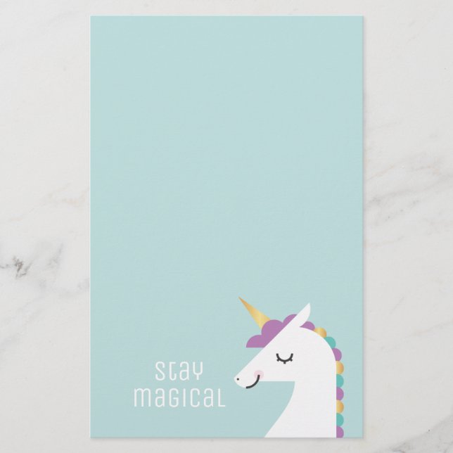 Papeterie Cuisine et moderne Rainbow Unicorn (Devant)