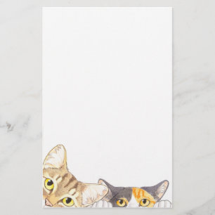 Papeterie curieuse de chats