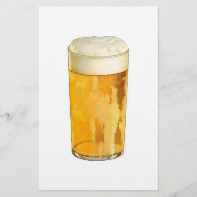Papeterie Customisée à la bière (Devant)