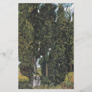 Papeterie Cyprès par Van Gogh
