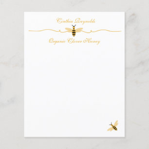 Papeterie d'abeilles miel