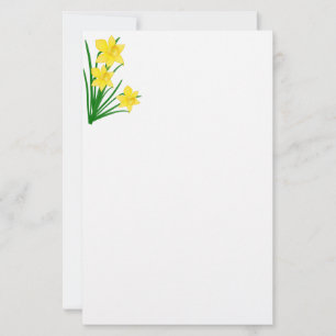 Papeterie Daffodiques Papier à lettres