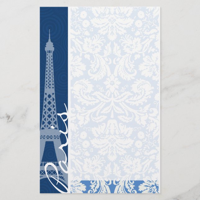 Papeterie Damas bleues ; Paris (Devant)