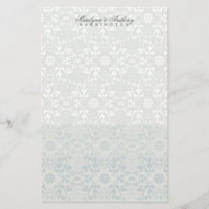 Papeterie Damask Swirls Lace Dream Merci