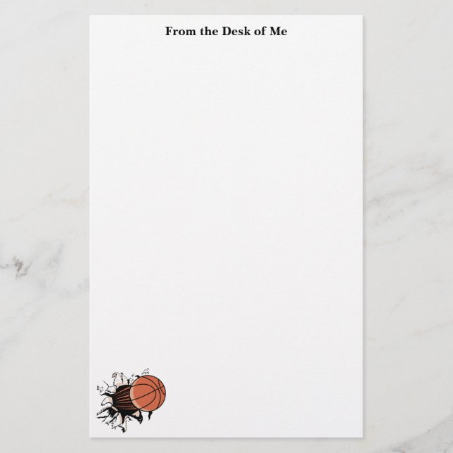 Papeterie de basket-ball en petits groupes (Devant)