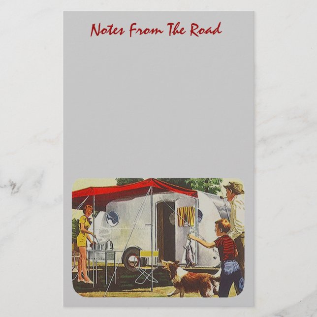 Papeterie de camp de campeur de jambon en boîte (Devant)