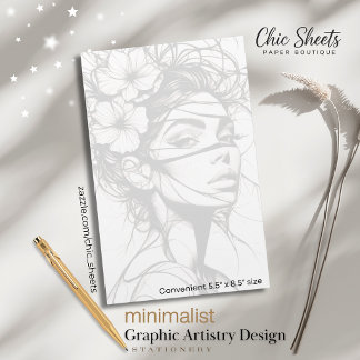 Papeterie de conception graphique minimaliste