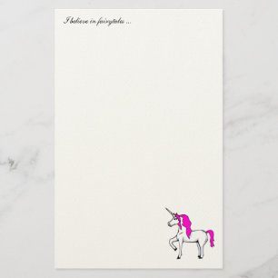 Papeterie de "licorne"