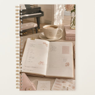 Papeterie de musique et de café de luxe doux