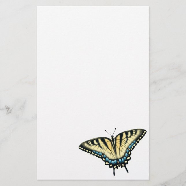 Papeterie de papillon de machaon de tigre (Devant)