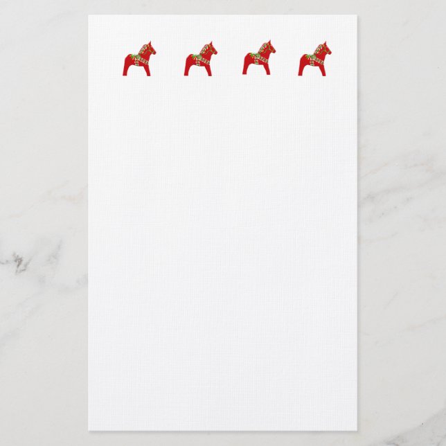 Papeterie de toile de cheval de Dala (Devant)