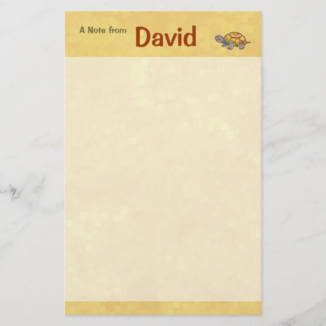 Papeterie de tortue (Devant)