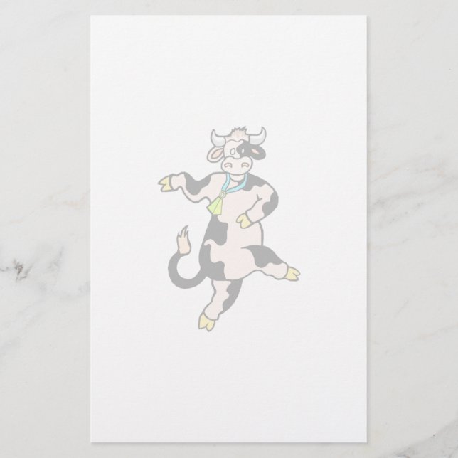 Papeterie de vache à danse (Devant)