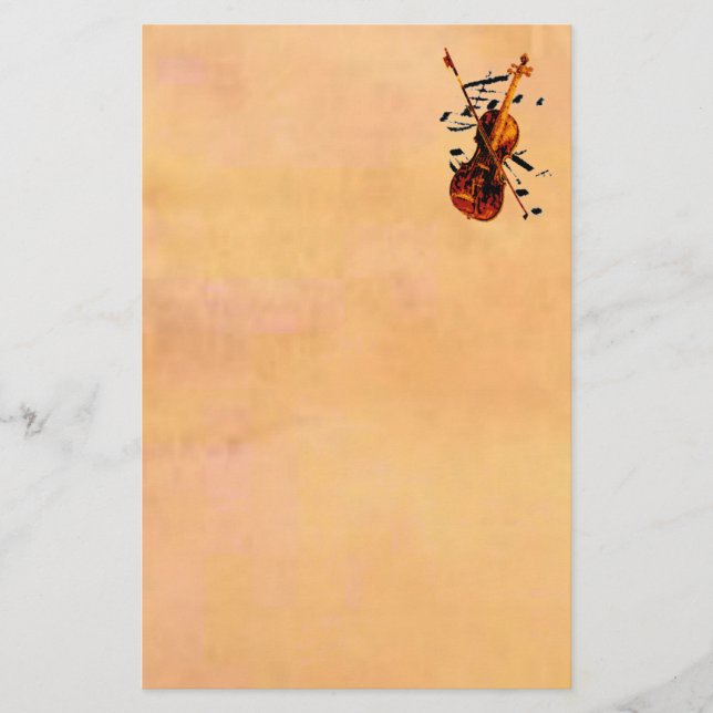 Papeterie de violon (Devant)