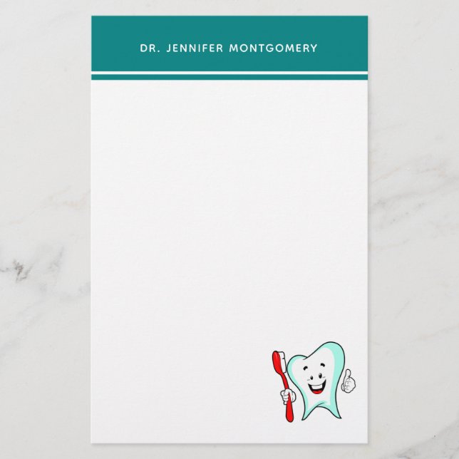 Papeterie Dental Care Happy Tooth (Devant)