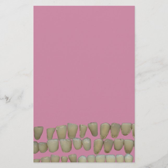 PAPETERIE DENTISTE DENTISTES ORTHODONTIQUES BOUCHE DE DENTS  (Devant)